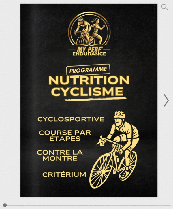 Programme Ebook - Cyclisme